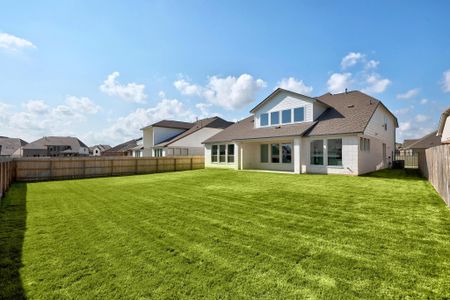 New construction Single-Family house 216 Ranchland Pass, Liberty Hill, TX 78642 plan The Naples II - image