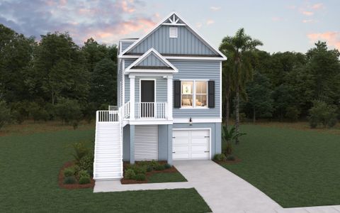 New construction Single-Family house 1206 Williams Ln, Hanahan, SC 29410 plan Jamestown - Single Family Homes - image