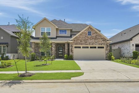 New construction Single-Family house 15115 Bank Swallow Pl, Magnolia, TX 77354 plan Sandown - image