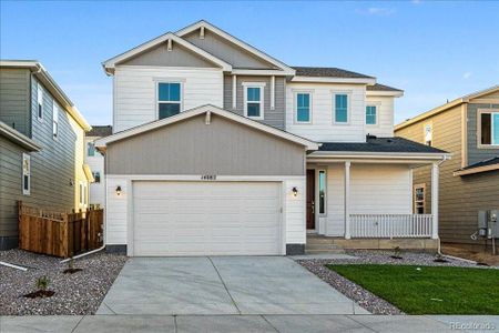 New construction Single-Family house 14082 Deertrack Ln, Parker, CO 80134 plan Glacier - image