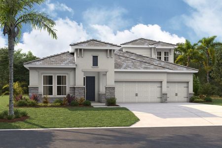 New construction Single-Family house 17716 Roost Pl, Lakewood Ranch, FL 34202 plan Biscayne II - image
