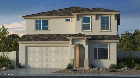 New construction Single-Family house 17633 W Colter Street, Litchfield Park, AZ 85340 Paisley- photo 0