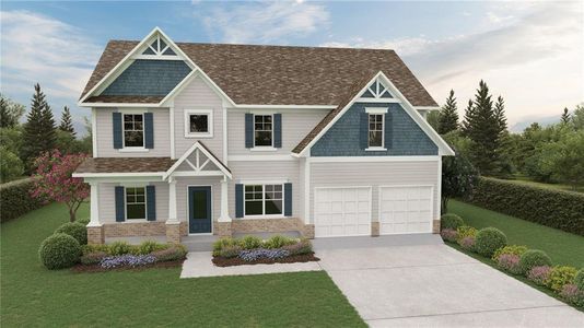 New construction Single-Family house 1452 Stephens View Drive, Loganville, GA 30052 Katherine- photo 0