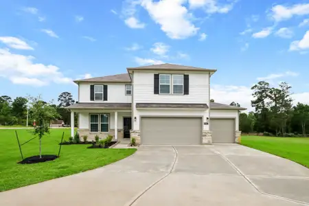 New construction Single-Family house 18303 Alana Nell Ct, Willis, TX 77378 plan Sinclair - image