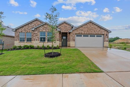 New construction Single-Family house 409 Rivers Edge Dr, Georgetown, TX 78628 The Holden- photo 0