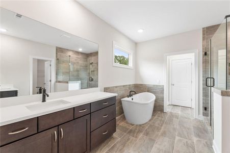 New construction Single-Family house 675 Crest Line Trl, Powder Springs, GA 30127 plan WESLEYEAN A - image 16