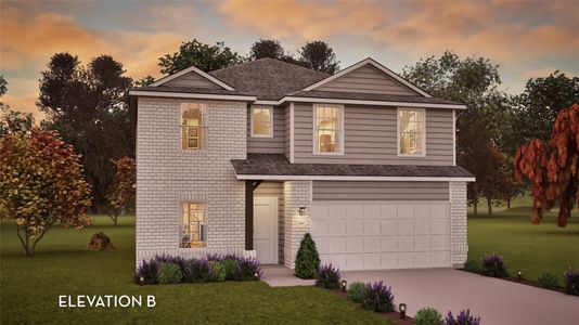 New construction Single-Family house 14015 Copperpod Ct, Crosby, TX 77532 plan Concho - image