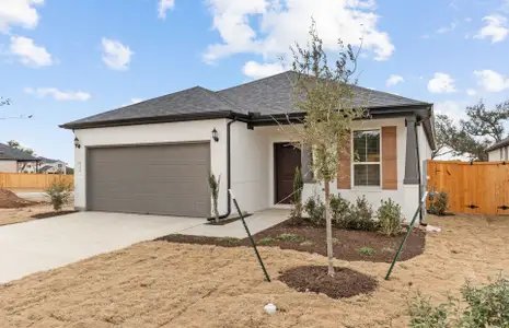 New construction Single-Family house 124 Adlai Ave, Georgetown, TX 78633 plan Hewitt - image