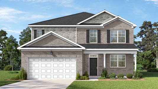 New construction Single-Family house 1248 Hollingsworth Wy, Dacula, GA 30019 plan Elle - image