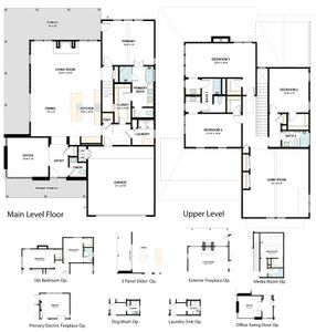 New construction Single-Family house 711 Paleface Ranch Rd, Spicewood, TX 78669 plan The Crockett - image