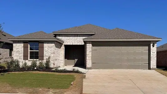 New construction Single-Family house 524 Crestridge Dr N, Cleburne, TX 76033 plan DENTON - image