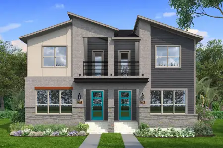 New construction Townhouse house 960 Concan Dr, Plano, TX 75075 plan Northfield - image