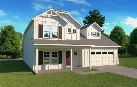 New construction Single-Family house 471 Crichton Ct, Fayetteville, NC 28311 plan Kingston  - image