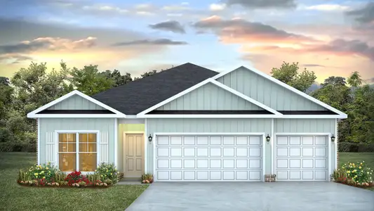 New construction Single-Family house 151 Farm Owl Dr W, Freeport, FL 32439 plan Madison - image