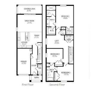 New construction Townhouse house 2048 Monteverde Ave, Davenport, FL 33837 - image