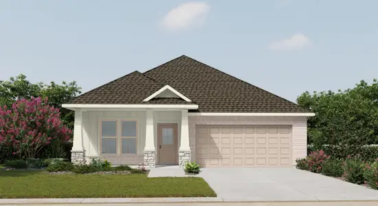 New construction Single-Family house 12782 Dina Springs Ln, Magnolia, TX 77354 plan Oakridge V J - image