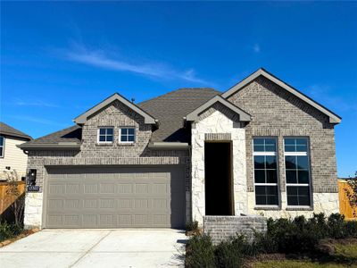 New construction Single-Family house 12302 Fort Hood Ln, Cypress, TX 77433 plan Aruba - image