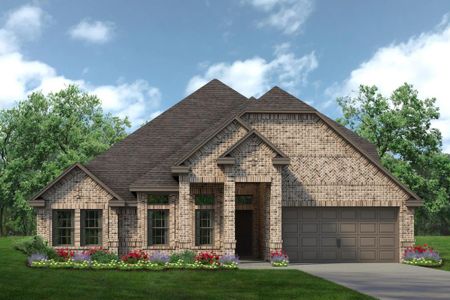 Elevation E | Concept 2379 at Abe's Landing in Granbury, TX by Landsea Homes