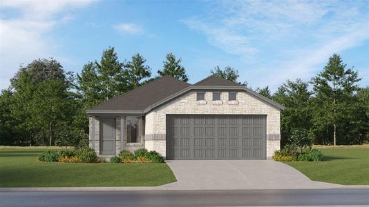 New construction Single-Family house 14160 Bacton Rd, Pilot Point, TX 76258 plan Oakridge - image