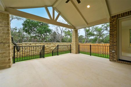 New construction Single-Family house 208 Barnstorm Ln, Georgetown, TX 78633 Preston III- photo 2 2