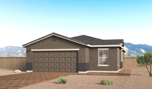 New construction Single-Family house 782 W Calle Manolete, Sahuarita, AZ 85629 plan Aloe - C30A - image
