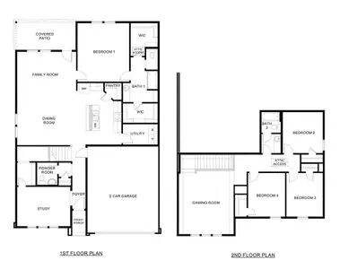 New construction Single-Family house 737 Orchid Wy, Pilot Point, TX 76258 plan Pascal - image
