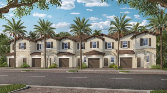 New construction Townhouse house 2980 Se 25 Rd, Homestead, FL 33035 - image