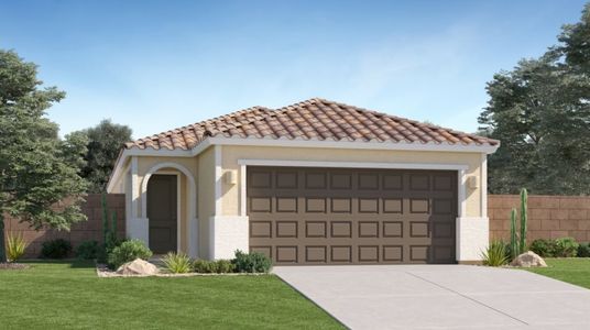 New construction Single-Family house 12100 E Sunflower Ln, Florence, AZ 85132 Lily Plan 2566- photo 0