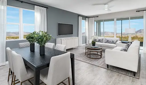 New construction Single-Family house 5022 W Chuck Box Rd, Laveen, AZ 85339 plan Slate - image 18