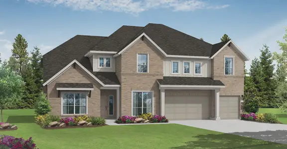 New construction Single-Family house 115 Mcmillian Dr, Liberty Hill, TX 78642 plan St. Charles II - image