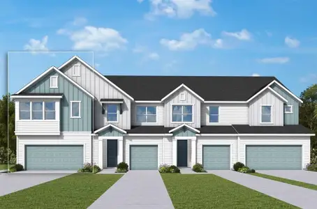 New construction Townhouse house 6422 Jensen View Ave, Apollo Beach, FL 33572 - image