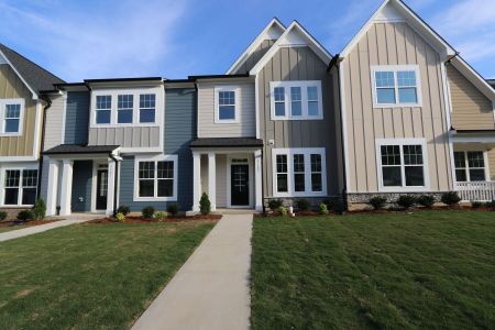 New construction Townhouse house 3123 Cathedral Comb Dr, Apex, NC 27502 plan Birchwood - image