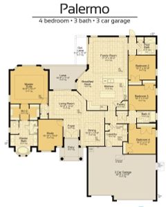 New construction Single-Family house 8201 Tilapia Pl, New Port Richey, FL 34654 plan Palermo - image 3