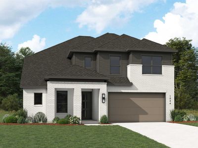 New construction Single-Family house 12030 Grassy Bend Dr, Mont Belvieu, TX 77523 plan Botero Plan - image