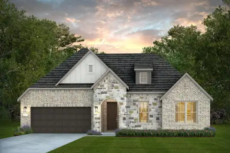 New construction Single-Family house 11914 Bonfire, San Antonio, TX 78254 plan Dobbin - image