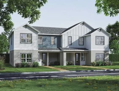 New construction Duplex house 8510 Arrow Creek Dr, Parrish, FL 34219 plan Birchwood Paired - image