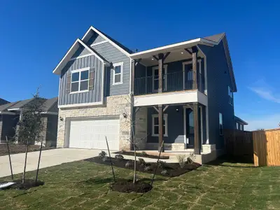 New construction Single-Family house 613 Henry Milton Rd, Georgetown, TX 78626 plan Knox - image