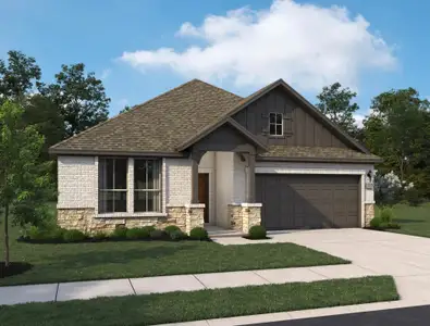 New construction Single-Family house 24411 N Blackwater Creek Trl, Magnolia, TX 77355 plan Edison - image
