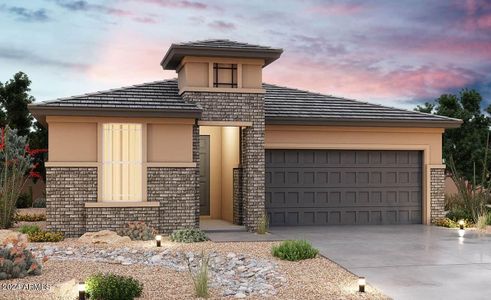 New construction Single-Family house 12493 N 172Nd Lane, Surprise, AZ 85388 Bluebell- photo 0