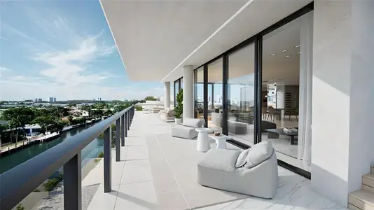 New construction Condo house 9700 W Bay Harbor Dr, Unit PH4, Bay Harbor Islands, FL 33154 plan The Sunset Penthouse - image