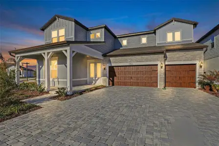 New construction Single-Family house 6962 Jared Oaks Dr, Wesley Chapel, FL 33545 plan Roseland - image