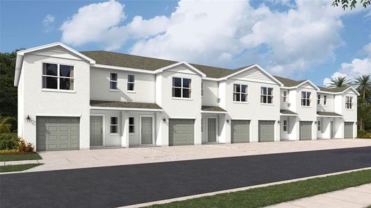 New construction Townhouse house 7761 42Nd Ln N, Pinellas Park, FL 33781 plan Pearson - image
