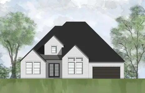 New construction Single-Family house 201 Shadow Dr, Liberty Hill, TX 78642 Elliot- photo 0