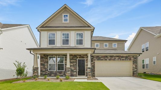 New construction Single-Family house 929 Channel Drop Loop, Zebulon, NC 27597 Jordan- photo 0