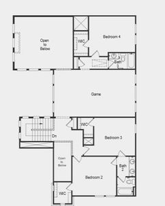 Structural options added include: downstairs bedroom and bath.