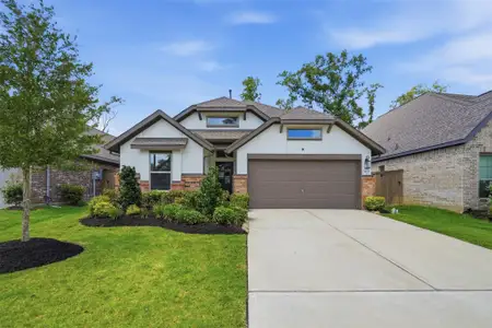New construction Single-Family house 7475 Caprock Canyon Ln, Porter, TX 77365 plan Yorktown (1913-HV-35) - image