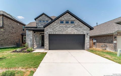 New construction Single-Family house 13123 Brutus Lane, San Antonio, TX 78245 Seminole II- photo 0