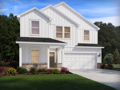 New construction Single-Family house 5974 Fallowfield Ln, Raleigh, NC 27616 plan Lakeland - image