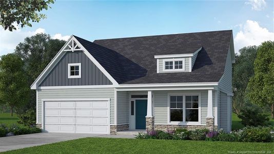 New construction Single-Family house 2023 Secluded Dell Rd, Fayetteville, NC 28306 plan Kent - image