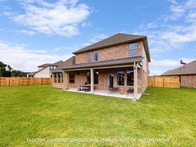 New construction Single-Family house 2011 Wheat Pasture Wy, Rosenberg, TX 77471 Zacate - 50' Premier Smart Series- photo 2 2